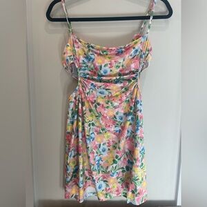 Beginning Boutique Multicolor Floral Dress